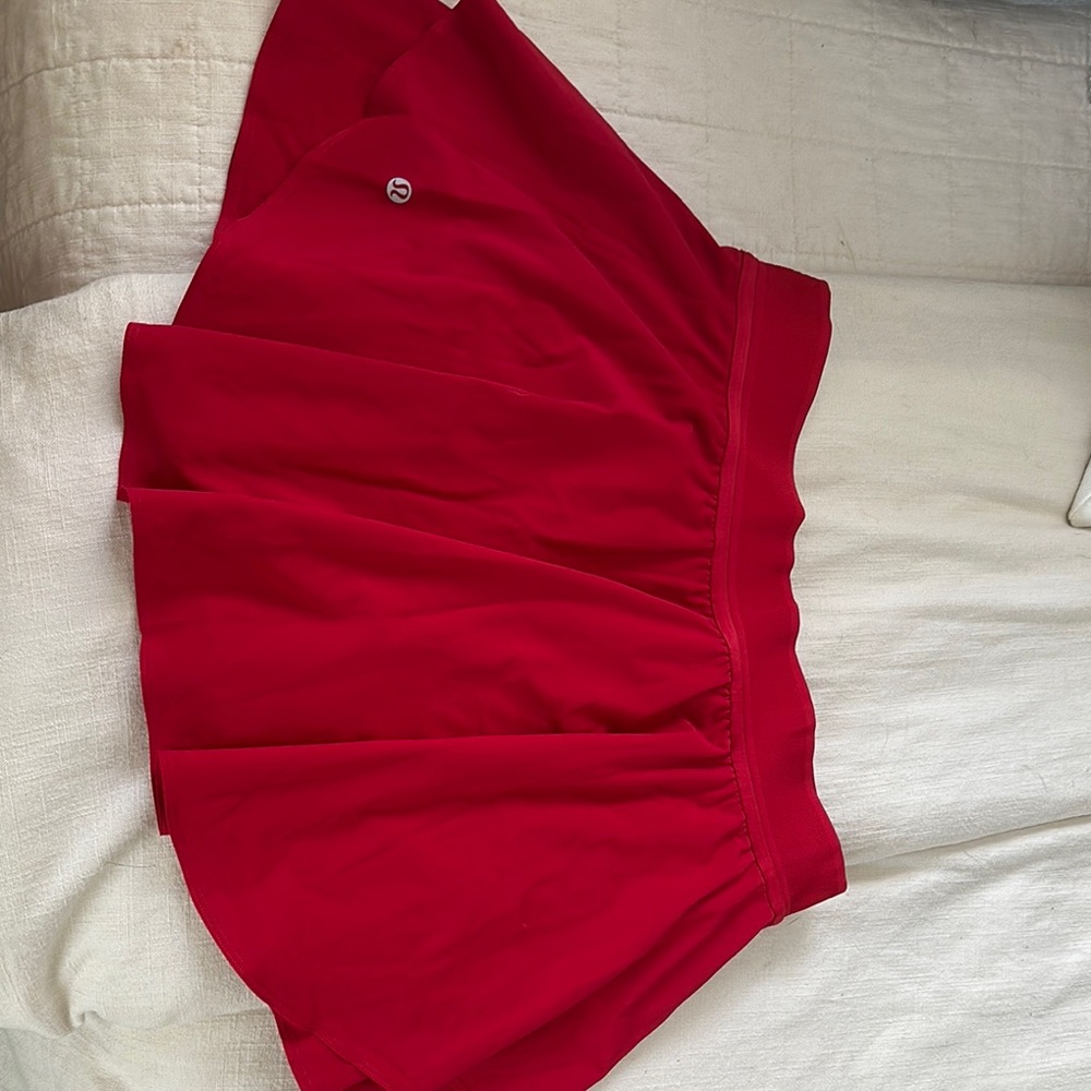 lululemon athletica Red Skirt